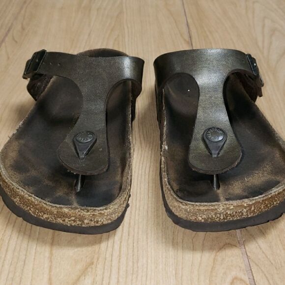 BIRKENSTOCK WOMEN'S GIZEH SANDALS, SIZE 5-5.5 - Picture 3 of 12